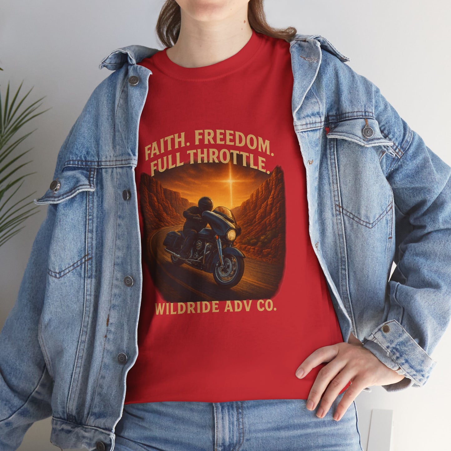 Freedom Rider Tee - Faith & Freedom Design