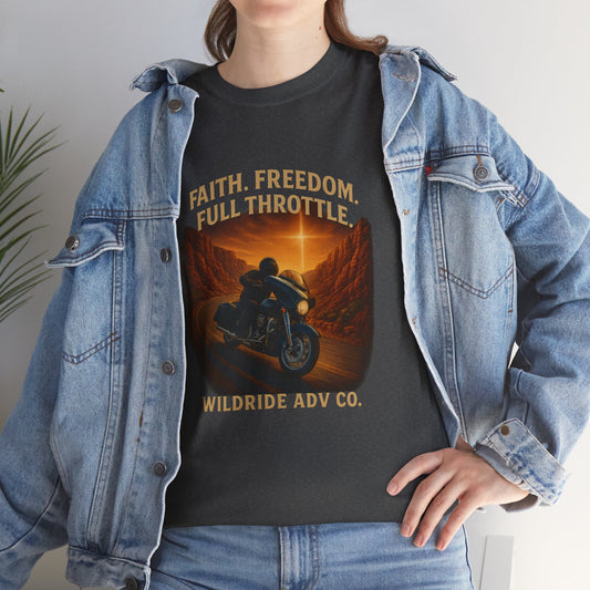 Freedom Rider Tee - Faith & Freedom Design