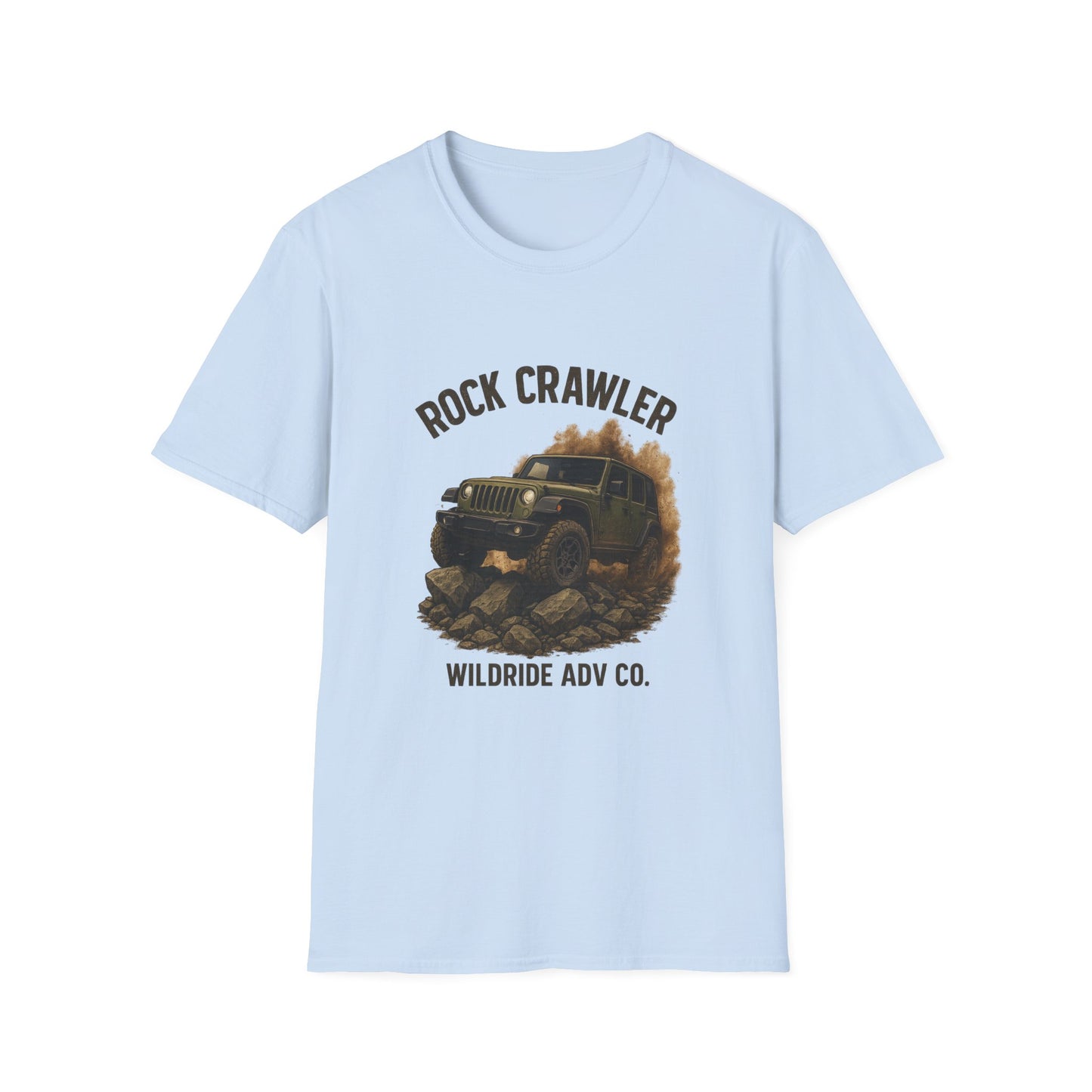 T-Shirt - Rock Crawler Jeep Design - WildRide ADV Co