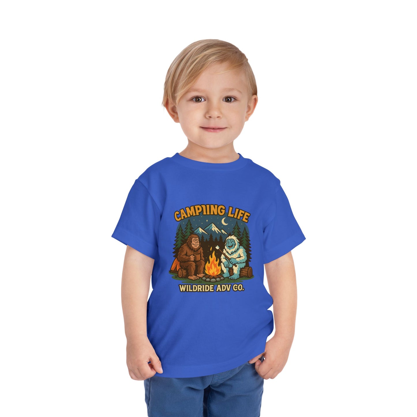 Camping Life Toddler Short Sleeve Tee