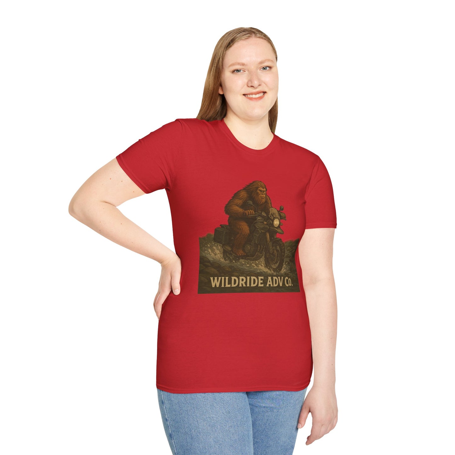 Bigfoot Adventure T-Shirt, Motorcycle
