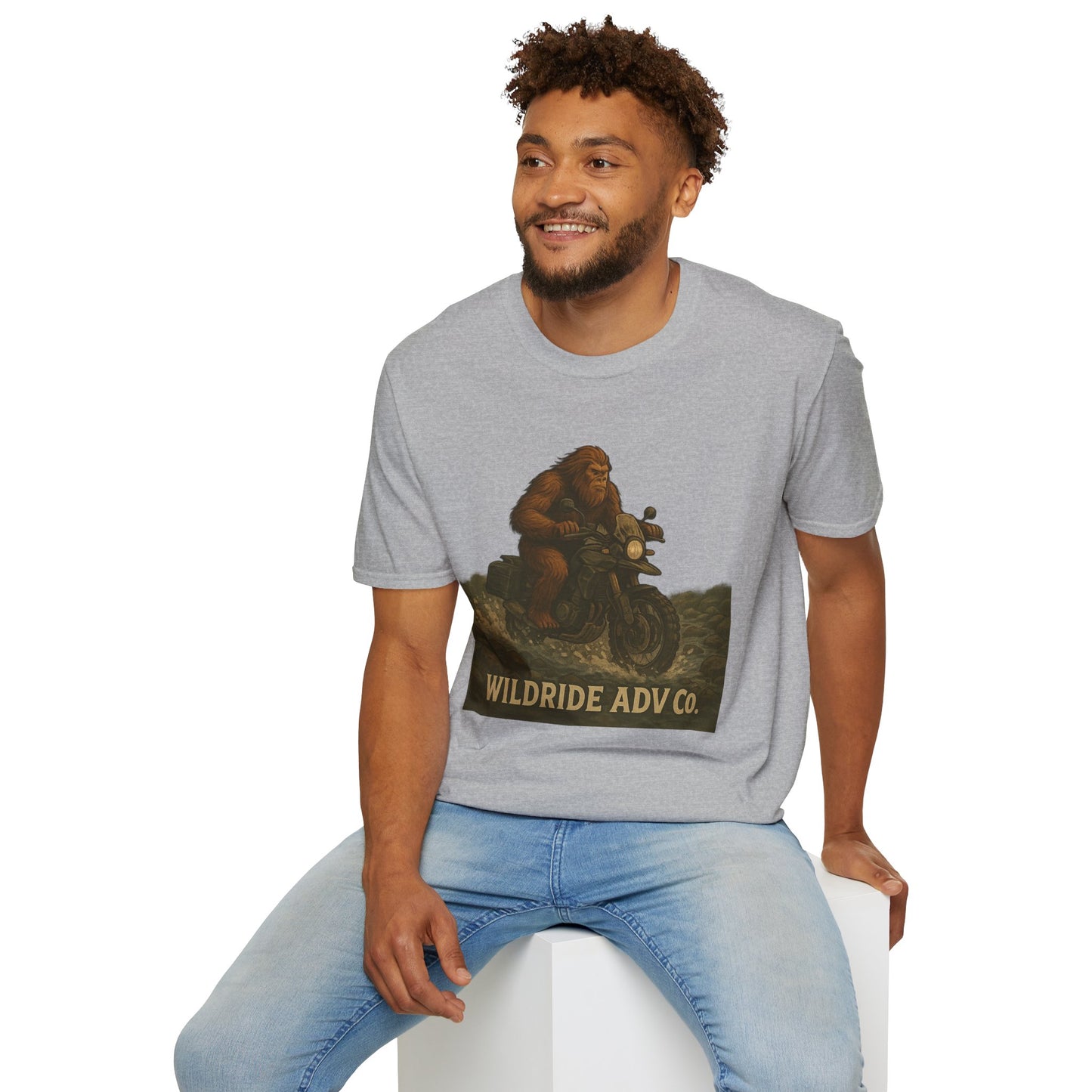 Bigfoot Adventure T-Shirt, Motorcycle