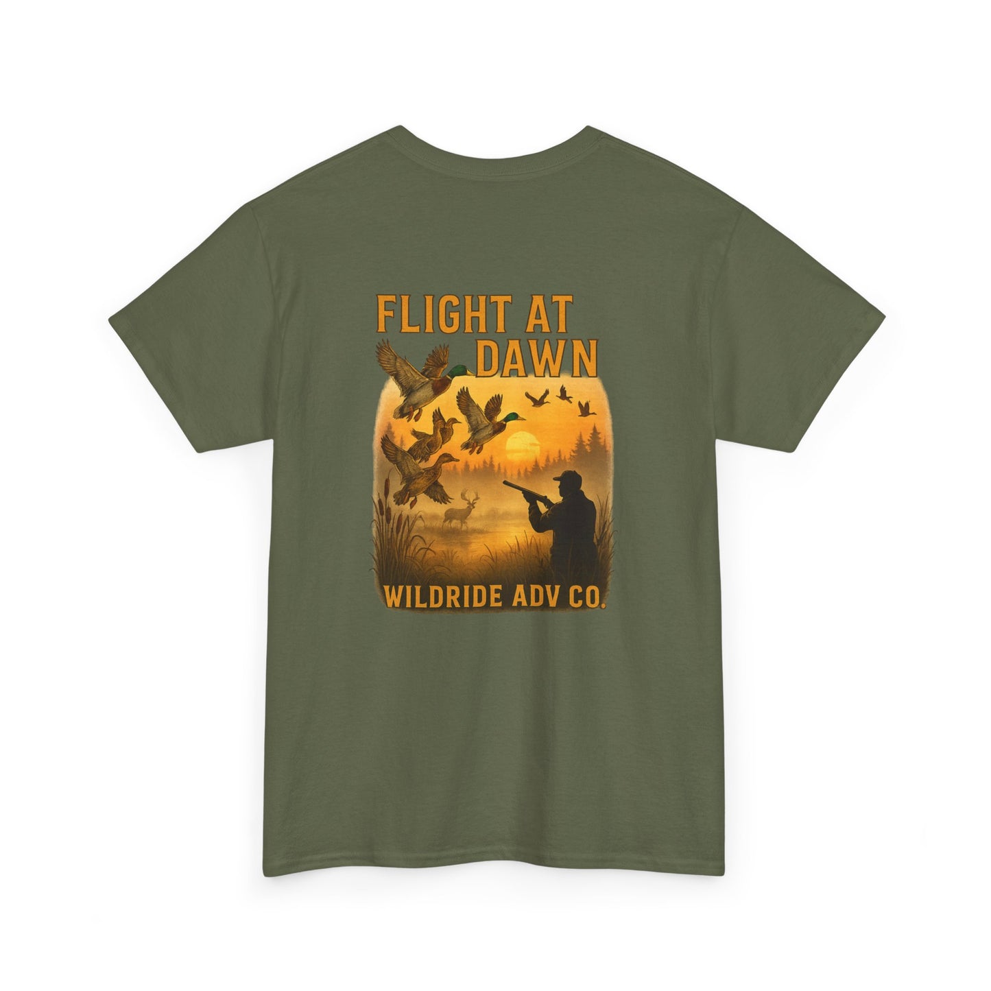 Flight at Dawn, Duck Hunters Graphic Tee