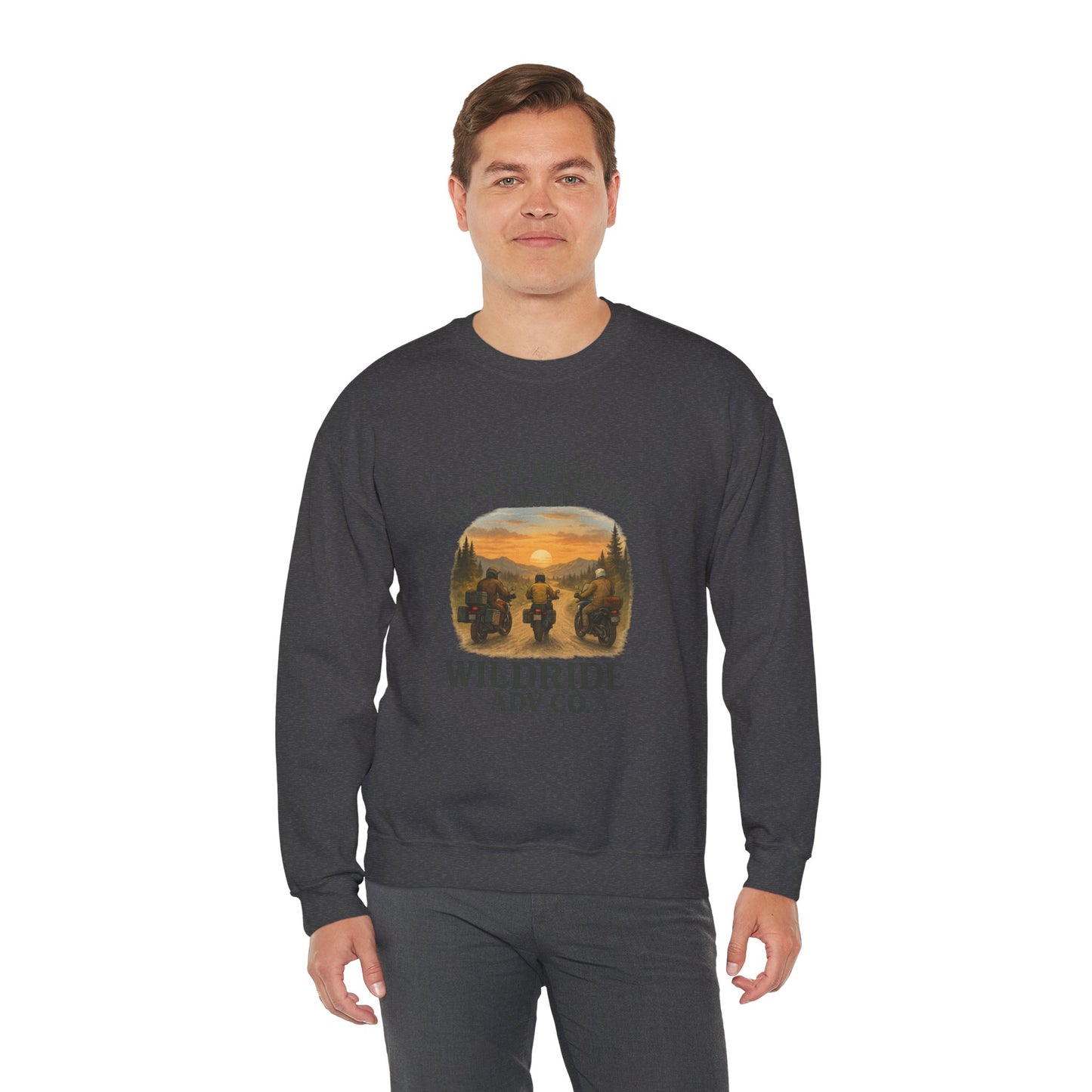 The Next Adventure Awaits Crewneck Sweatshirt