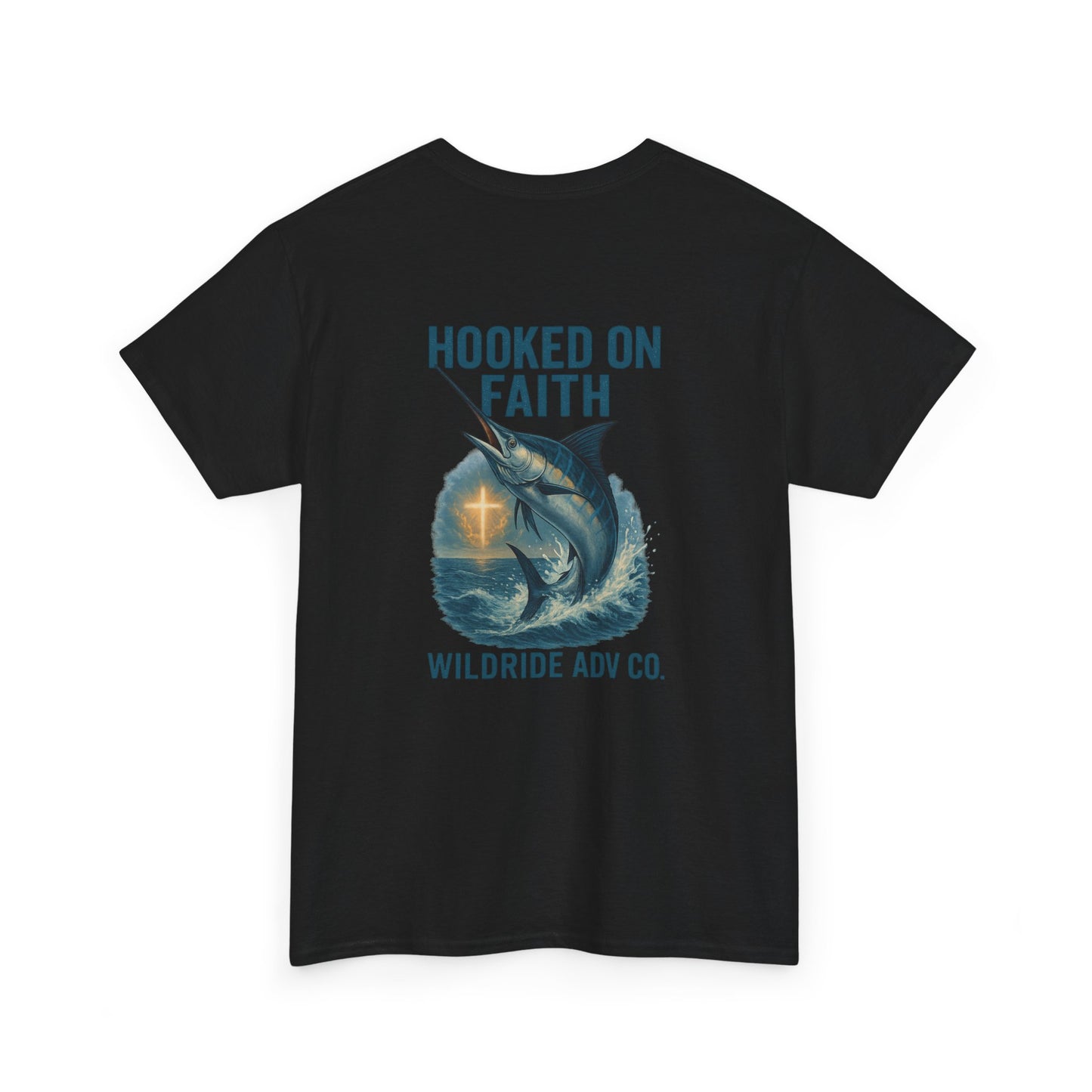 Hooked on Faith Marlin Fishing Tee