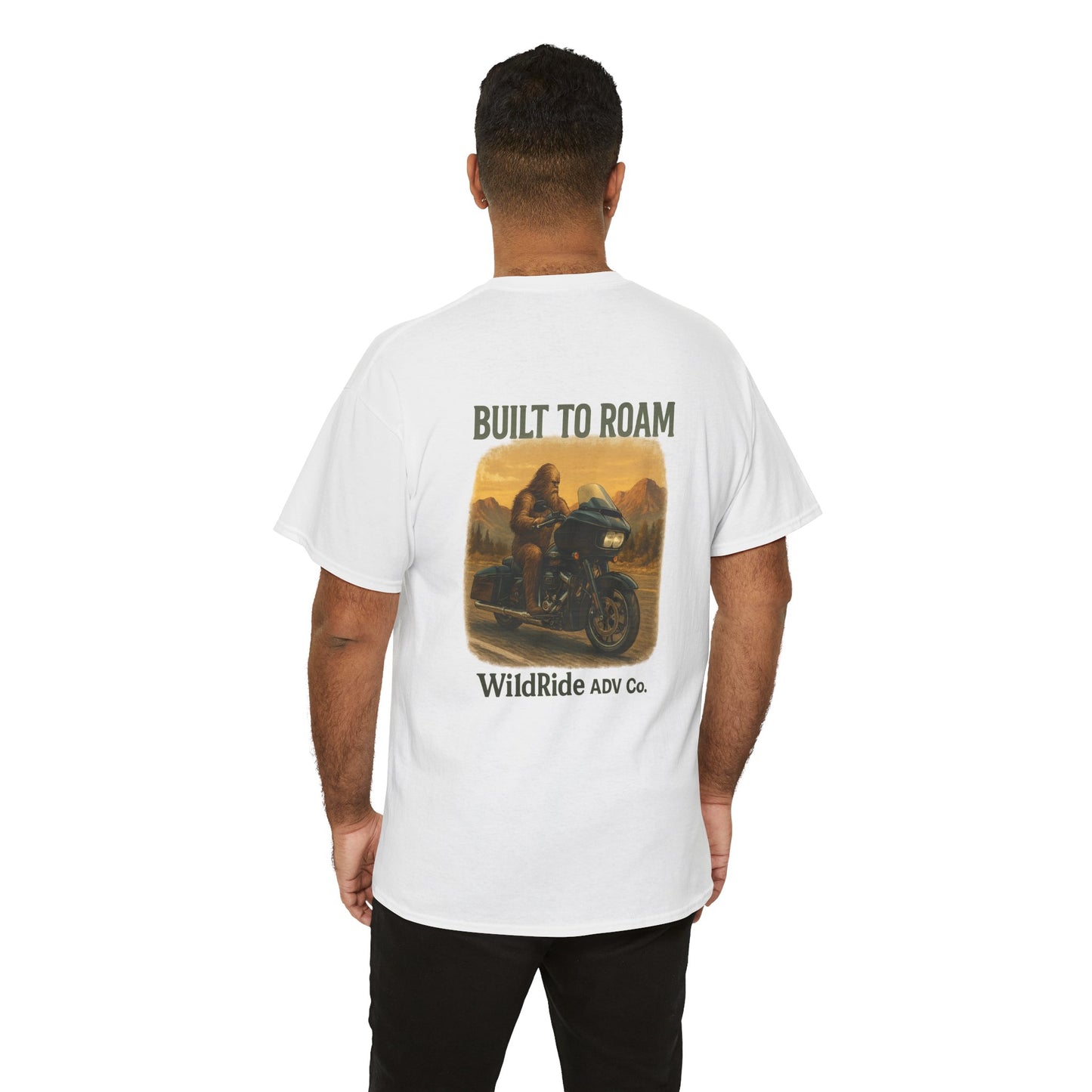 Built to Roam Tee, Motorcycle Graphic Tee