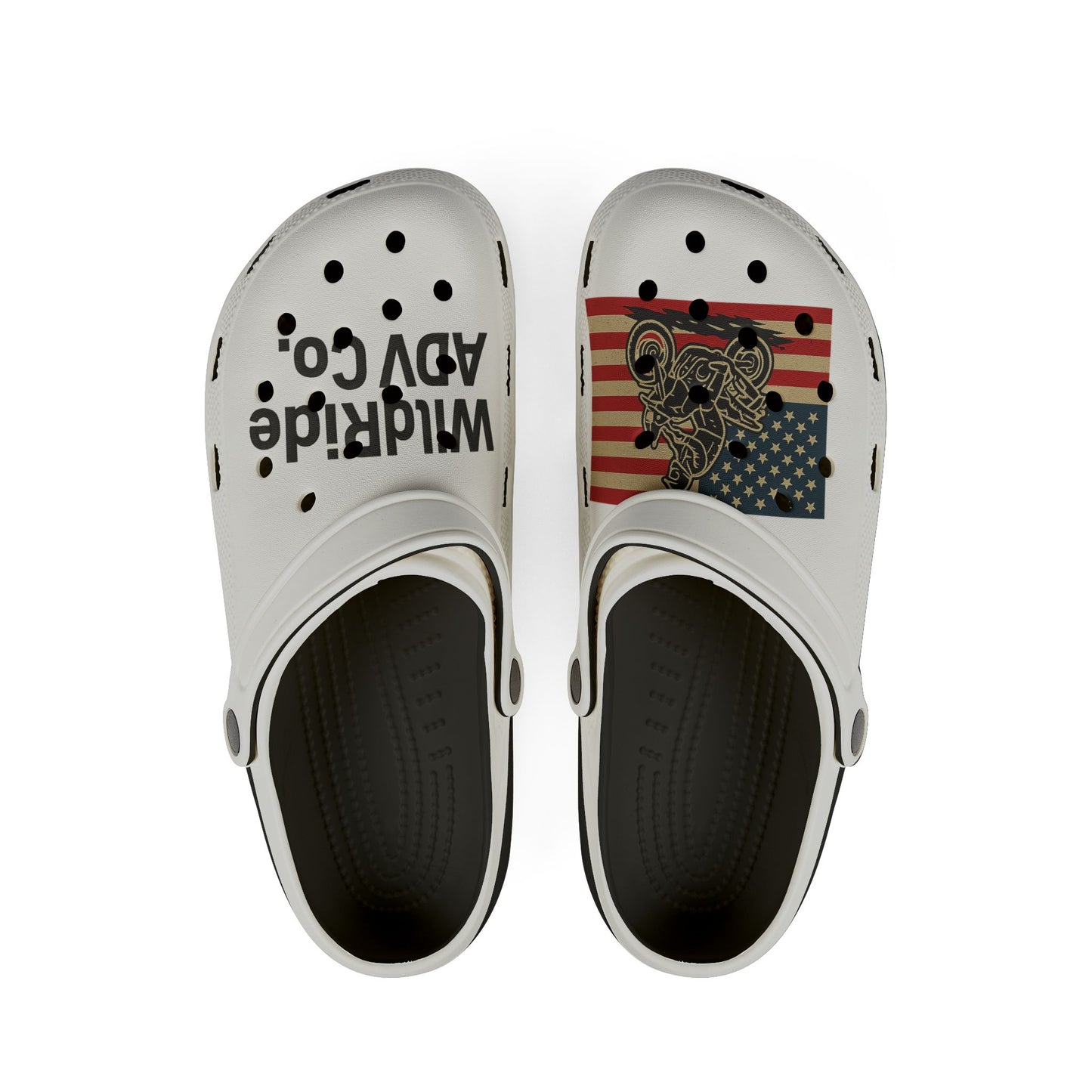 White EVA Foam Rubber Slip-On Shoes - Fun and Comfortable Footwear for Every Occasion, Perfect for Casual Wear, Summer Days, Outdoor [...]