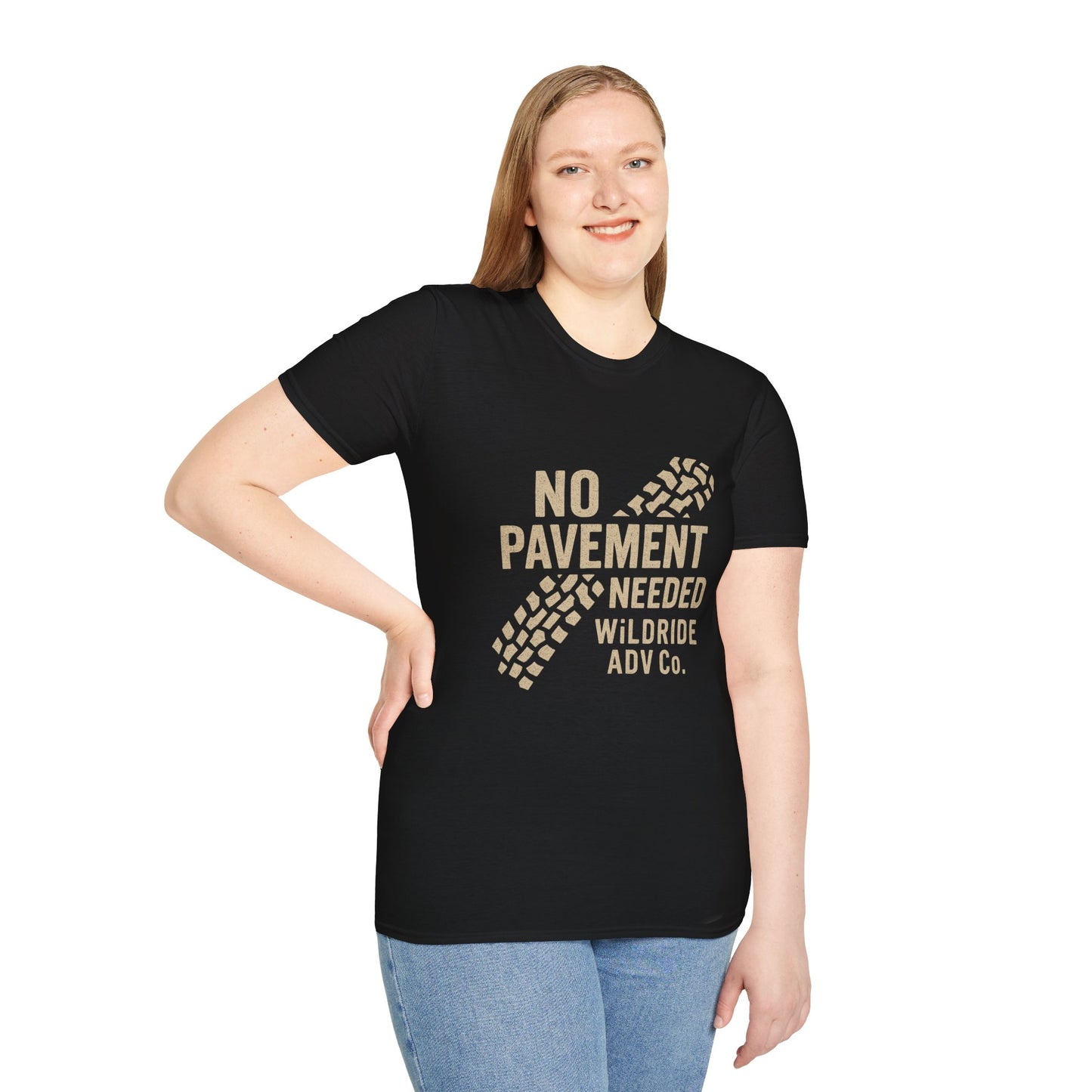 No Pavement Needed Softstyle T-Shirt