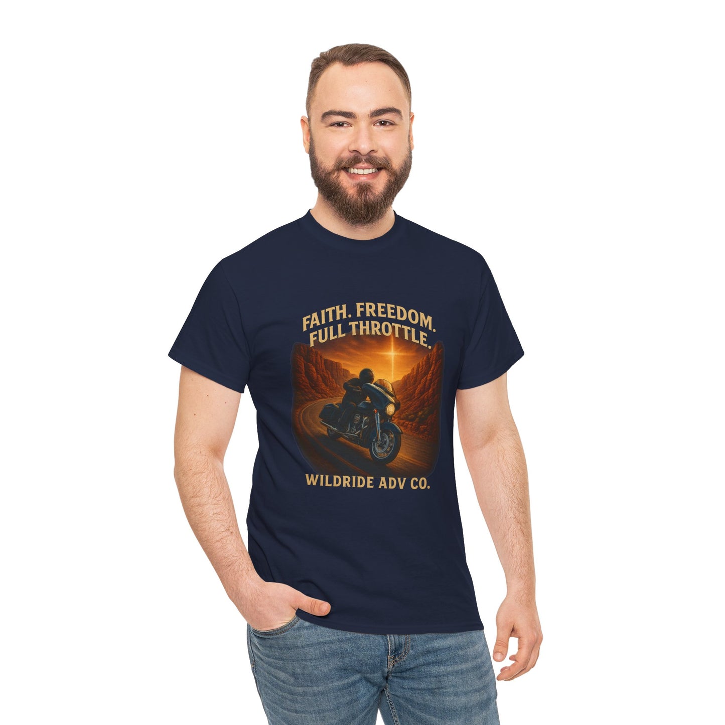Freedom Rider Tee - Faith & Freedom Design
