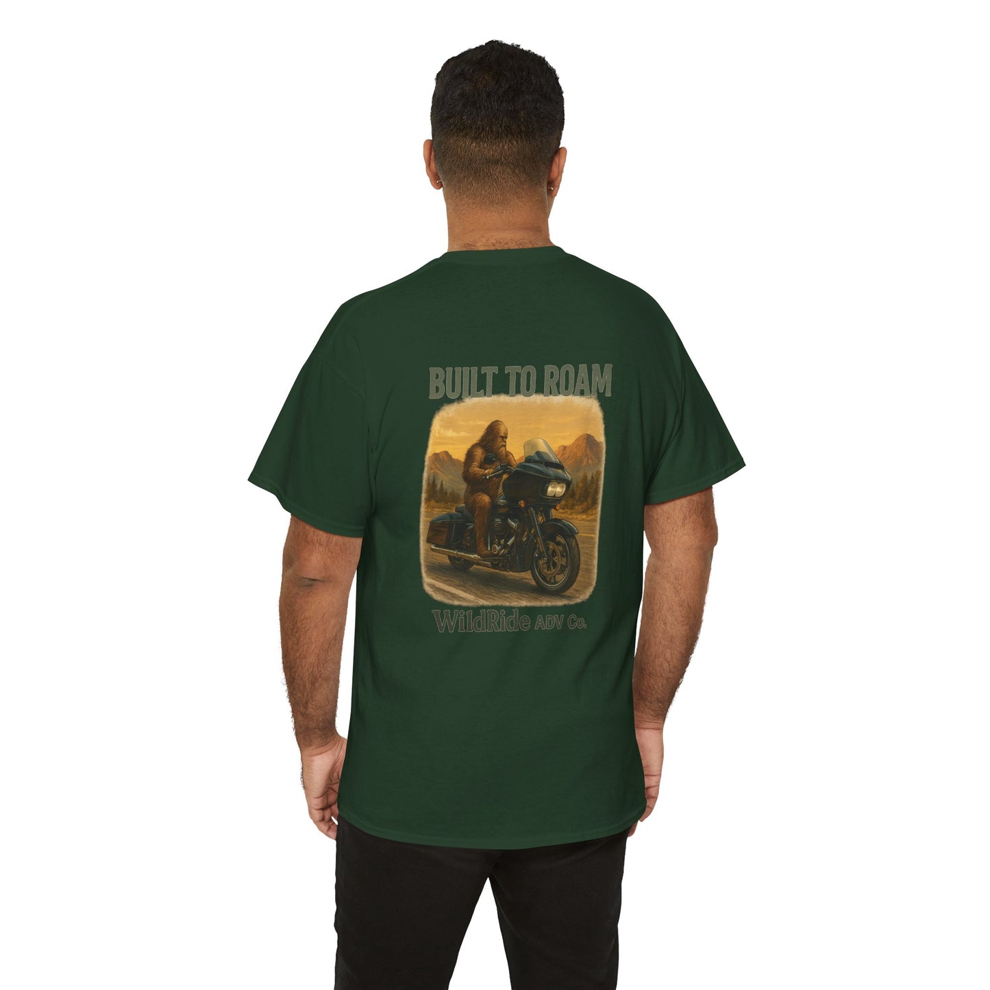 Built to Roam Tee, Motorcycle Graphic Tee