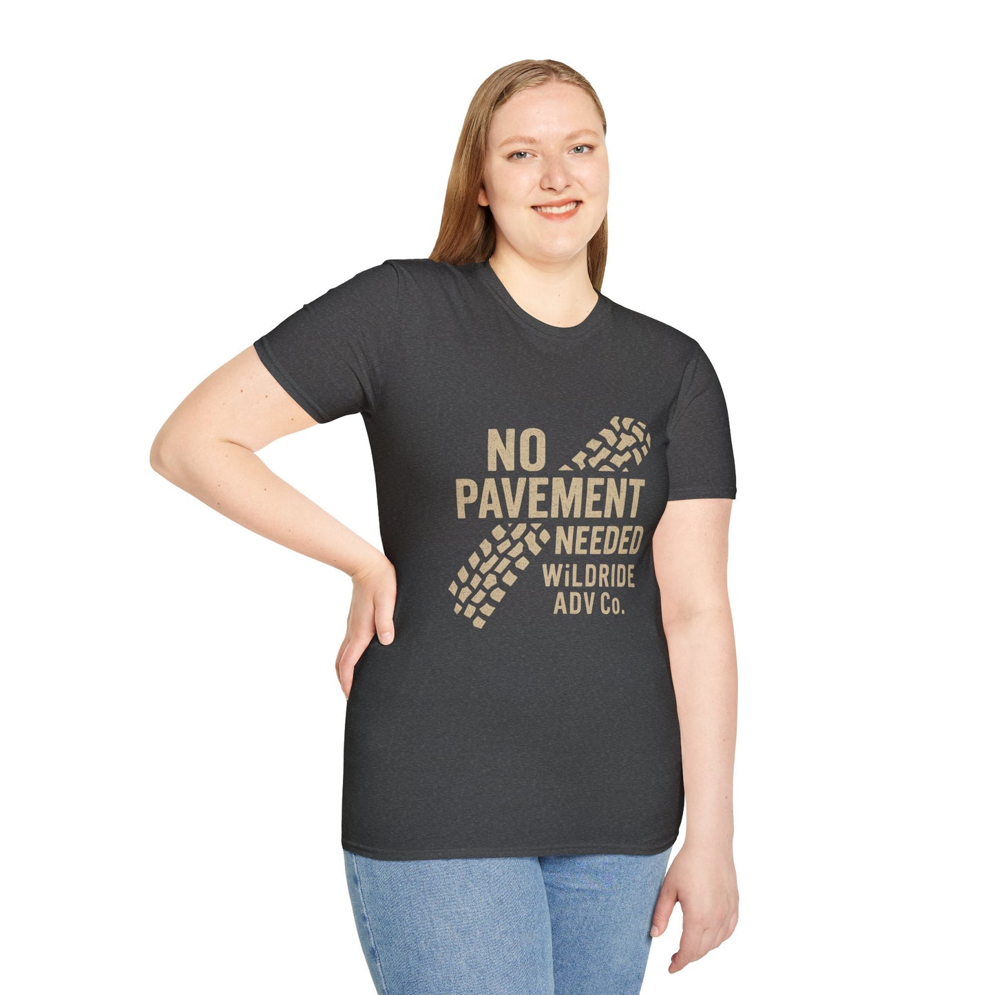 No Pavement Needed Softstyle T-Shirt