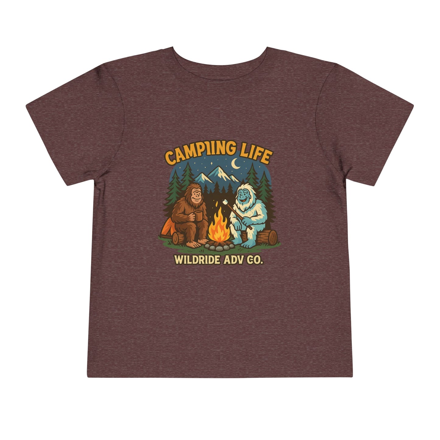 Camping Life Toddler Short Sleeve Tee