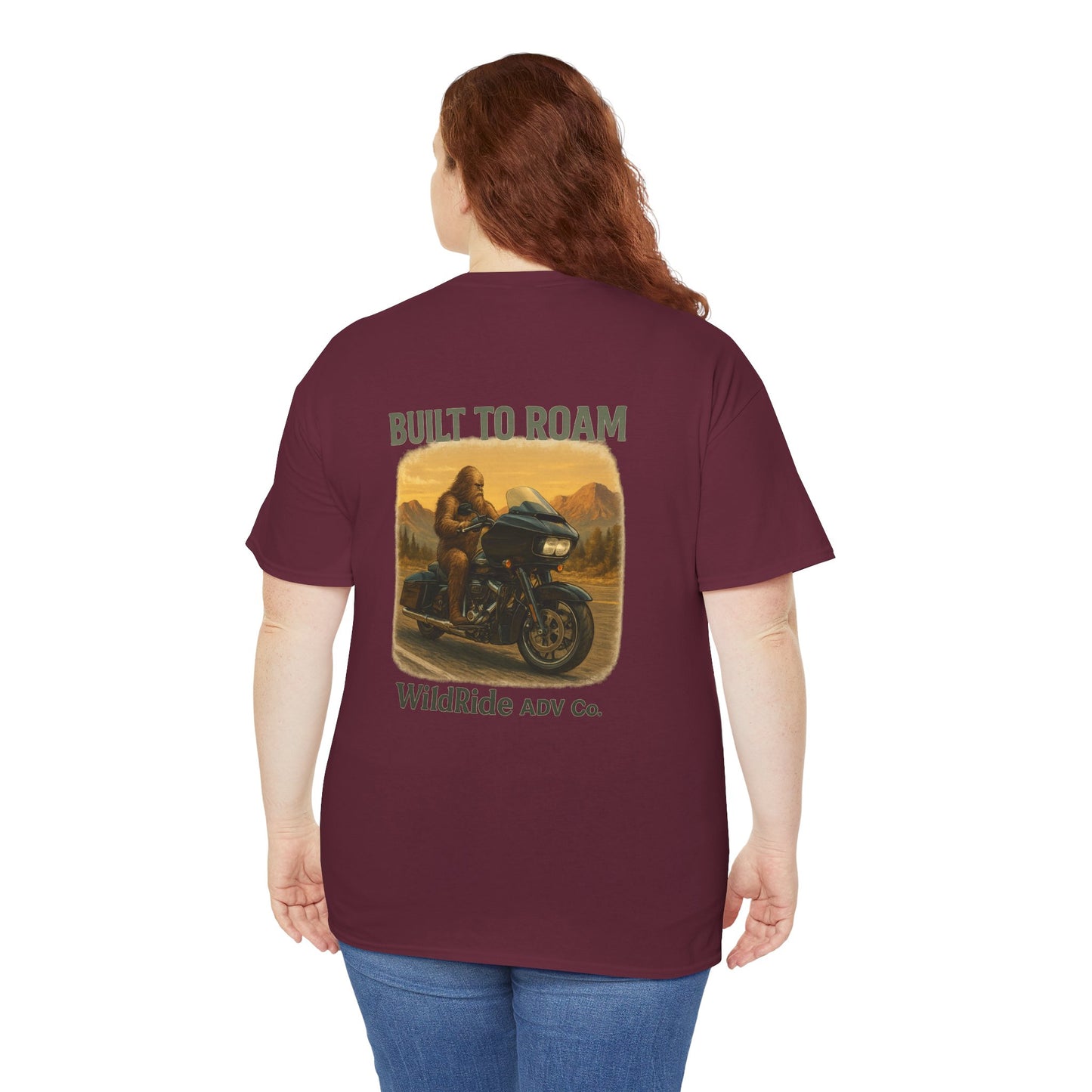 Built to Roam Tee, Motorcycle Graphic Tee