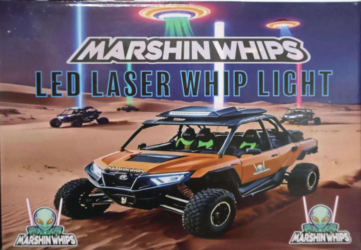 Marshin Whips: RGB Lunar Laser Whips Kit